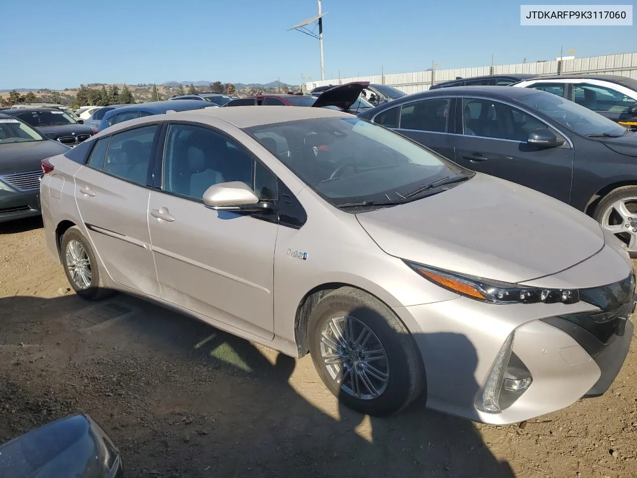 2019 Toyota Prius Prime VIN: JTDKARFP9K3117060 Lot: 74539314