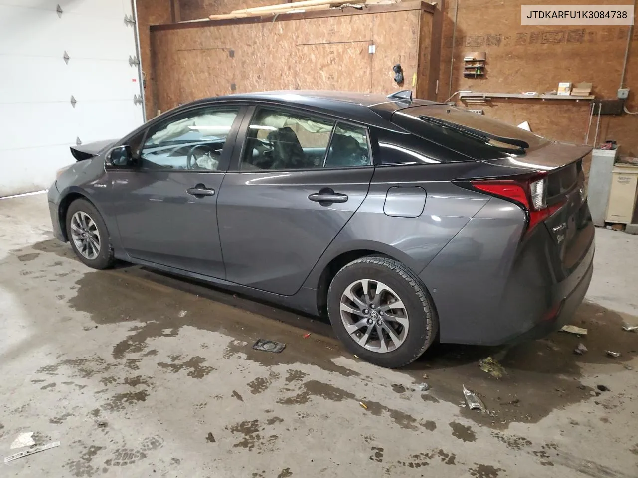 2019 Toyota Prius VIN: JTDKARFU1K3084738 Lot: 74889304