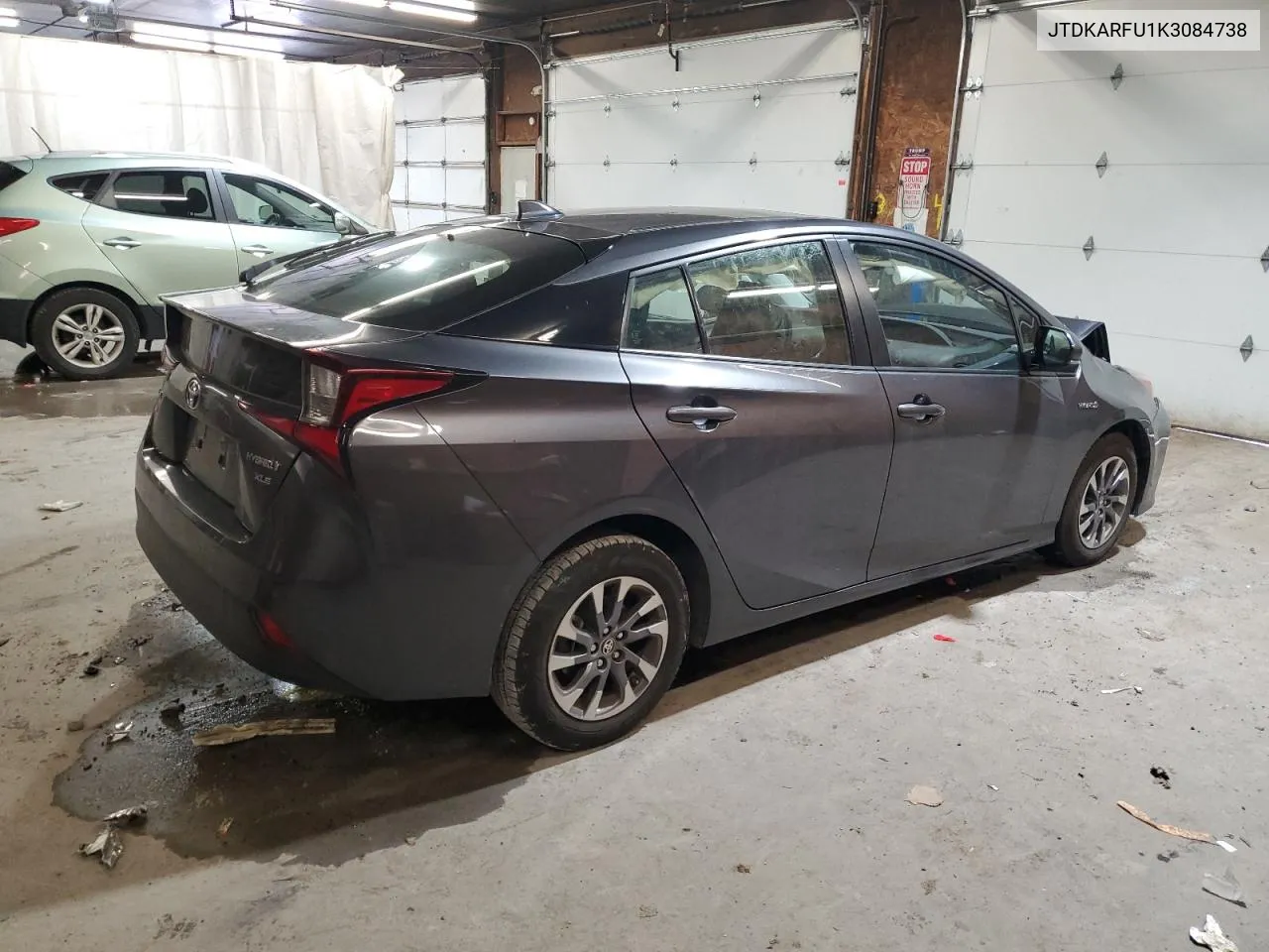 2019 Toyota Prius VIN: JTDKARFU1K3084738 Lot: 74889304