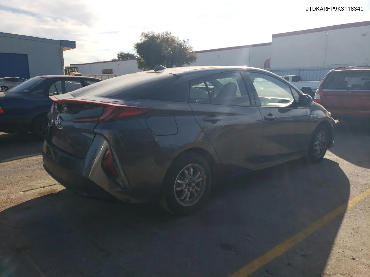 2019 Toyota Prius Prime VIN: JTDKARFP9K3118340 Lot: 74998024