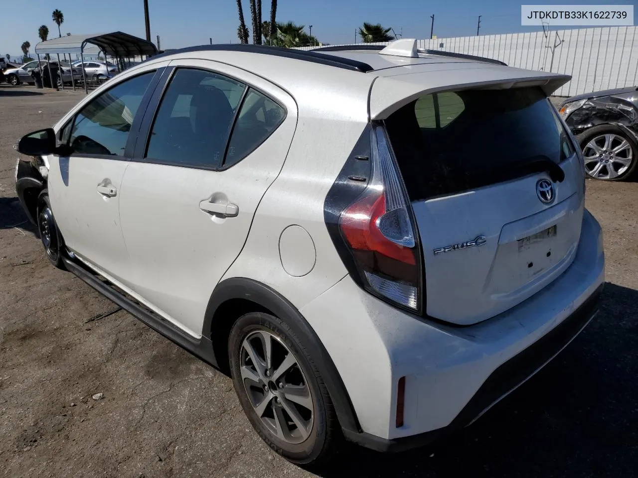 2019 Toyota Prius C VIN: JTDKDTB33K1622739 Lot: 75476504