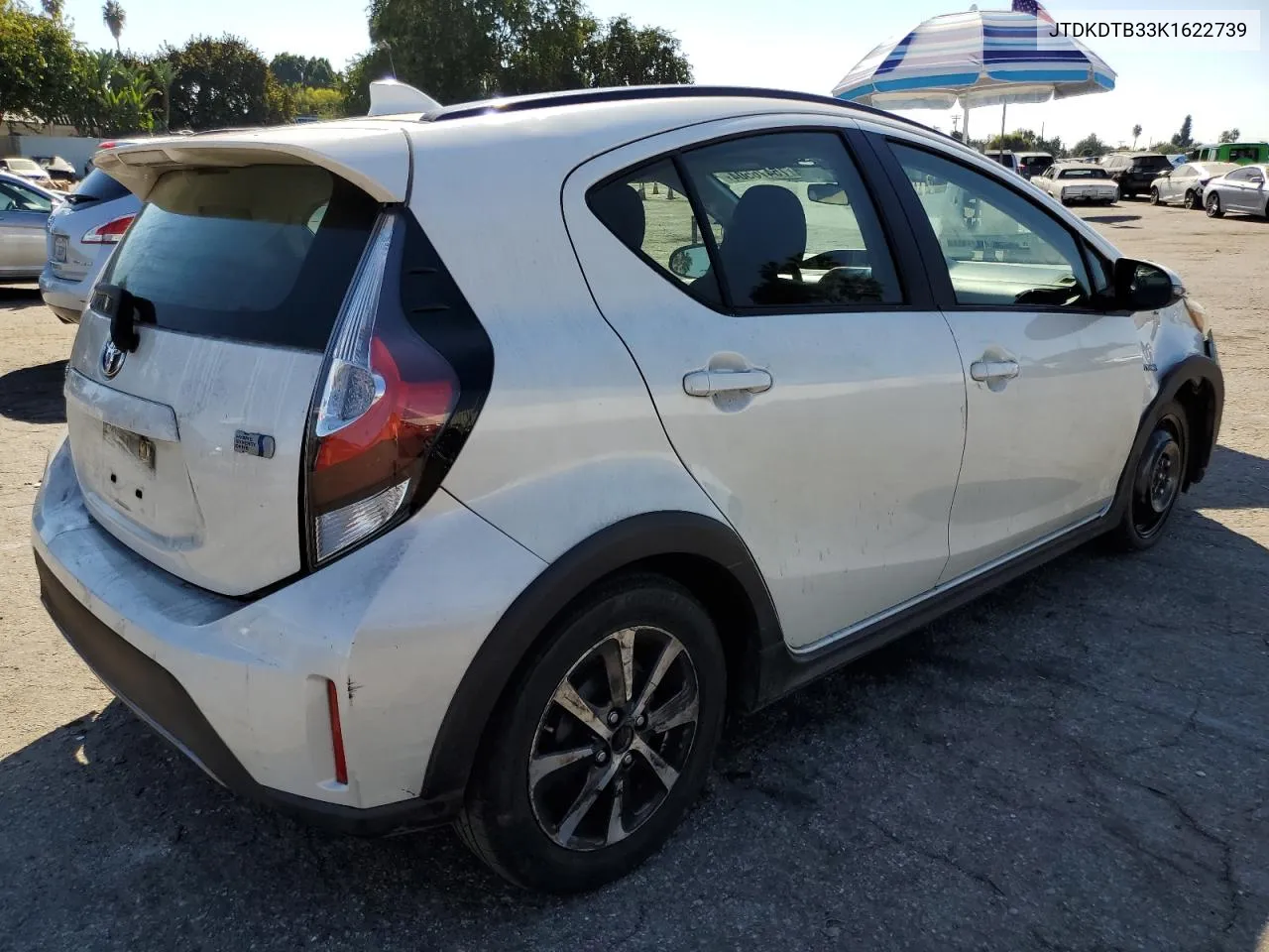 2019 Toyota Prius C VIN: JTDKDTB33K1622739 Lot: 75476504