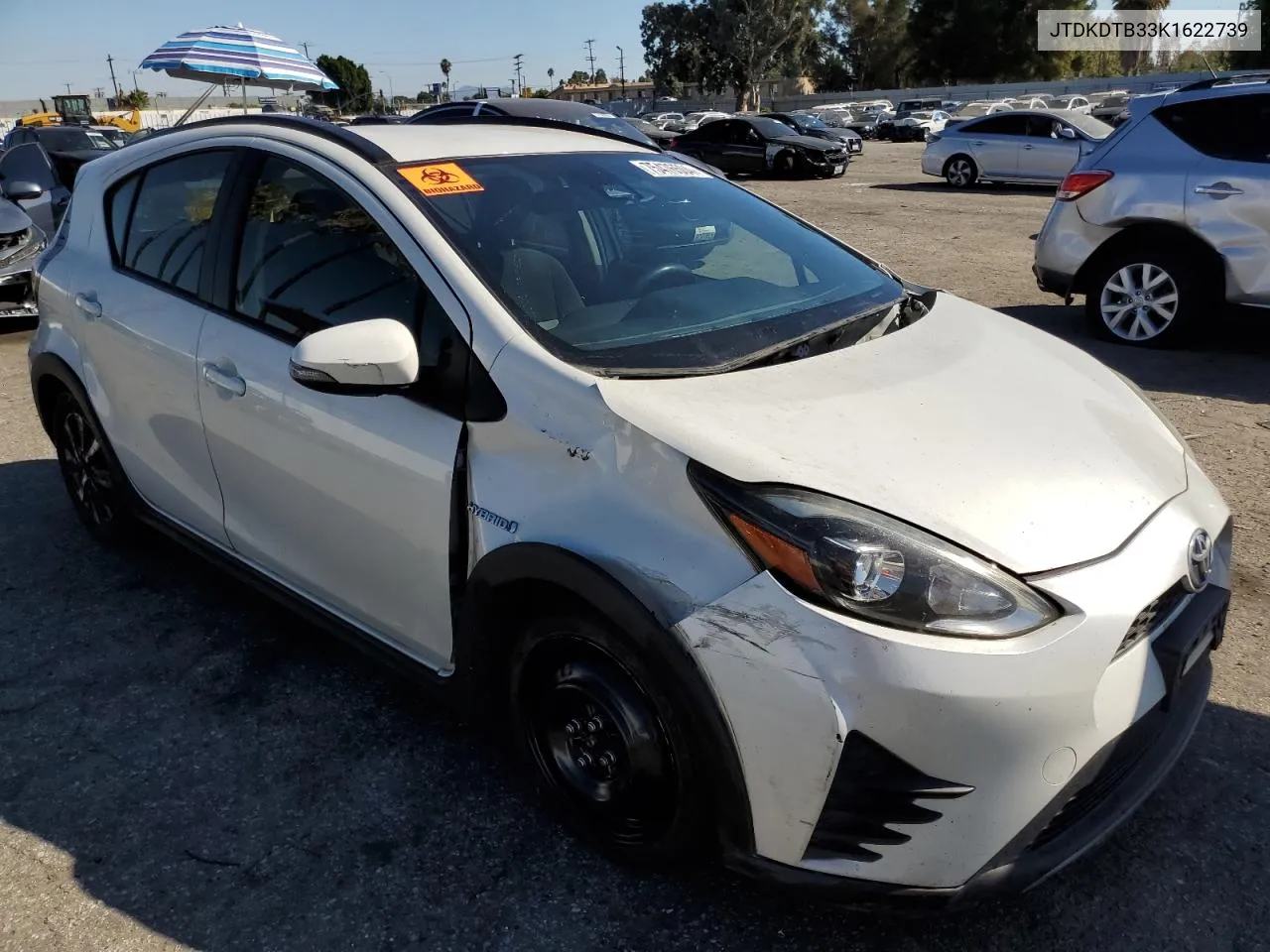 JTDKDTB33K1622739 2019 Toyota Prius C