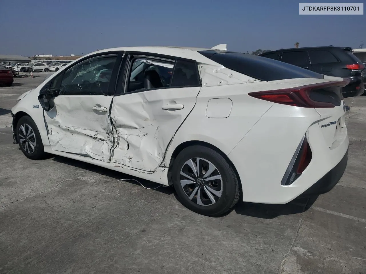 2019 Toyota Prius Prime VIN: JTDKARFP8K3110701 Lot: 75919494