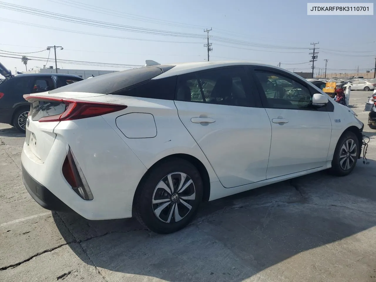 2019 Toyota Prius Prime VIN: JTDKARFP8K3110701 Lot: 75919494