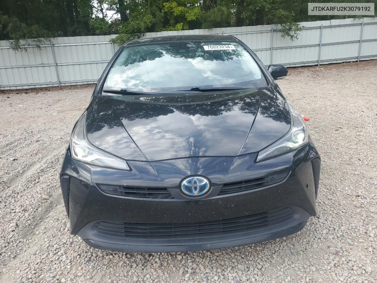 2019 Toyota Prius VIN: JTDKARFU2K3079192 Lot: 76023234