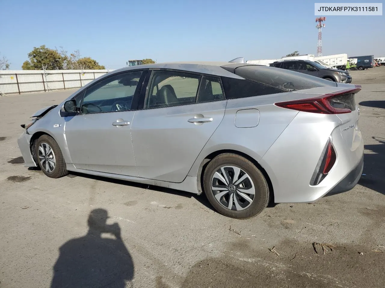 2019 Toyota Prius Prime VIN: JTDKARFP7K3111581 Lot: 76046764