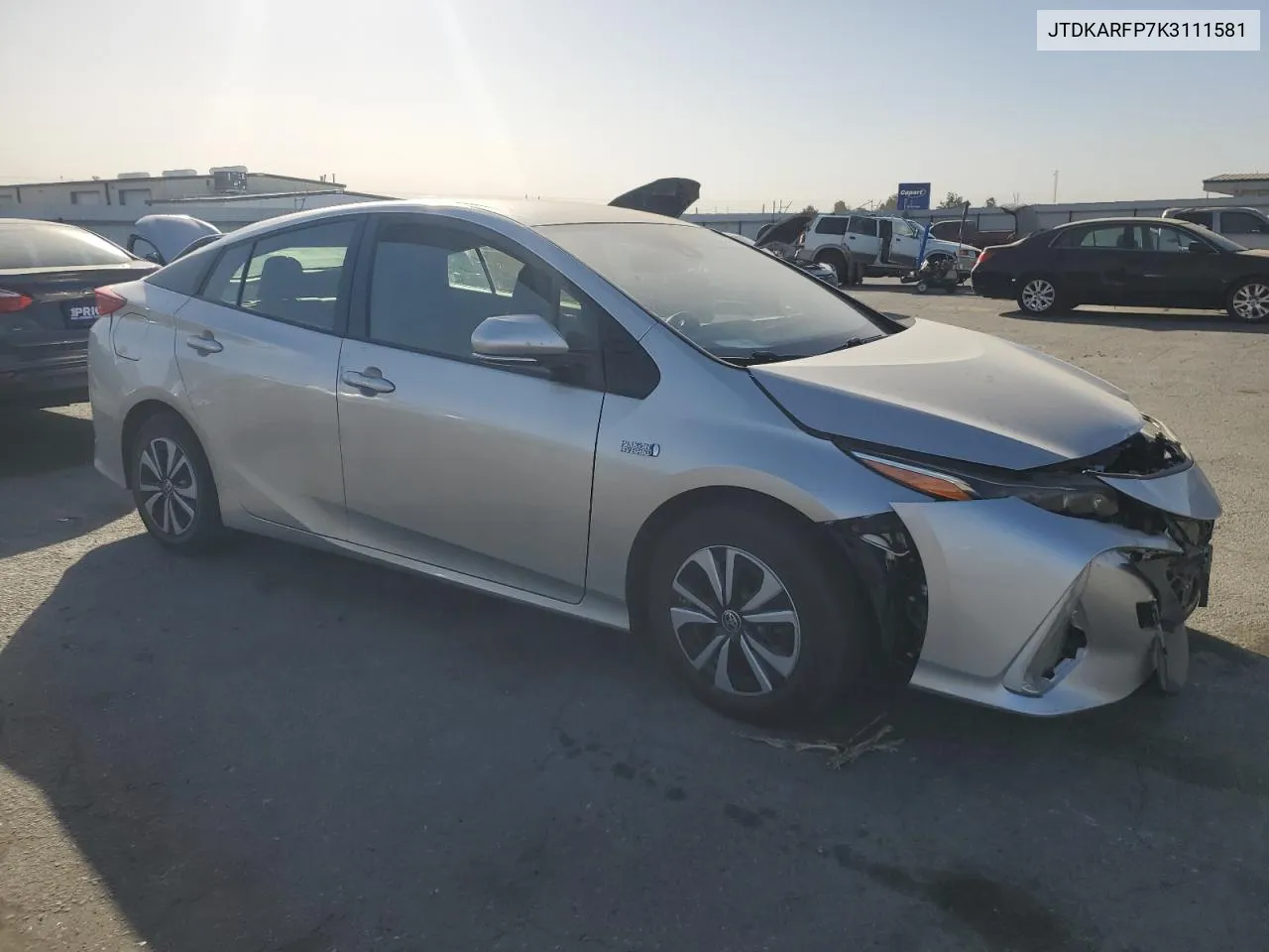 2019 Toyota Prius Prime VIN: JTDKARFP7K3111581 Lot: 76046764