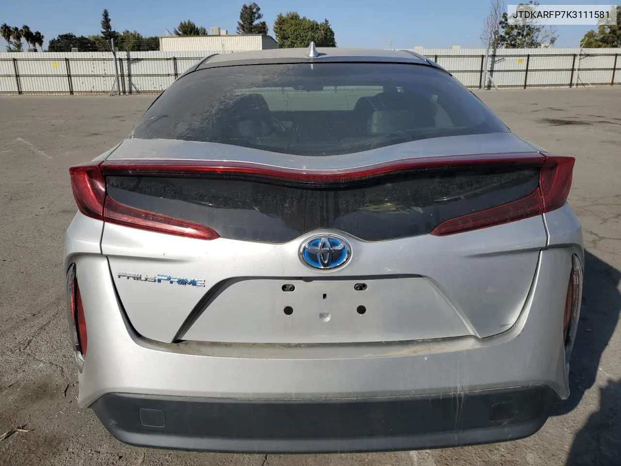 2019 Toyota Prius Prime VIN: JTDKARFP7K3111581 Lot: 76046764