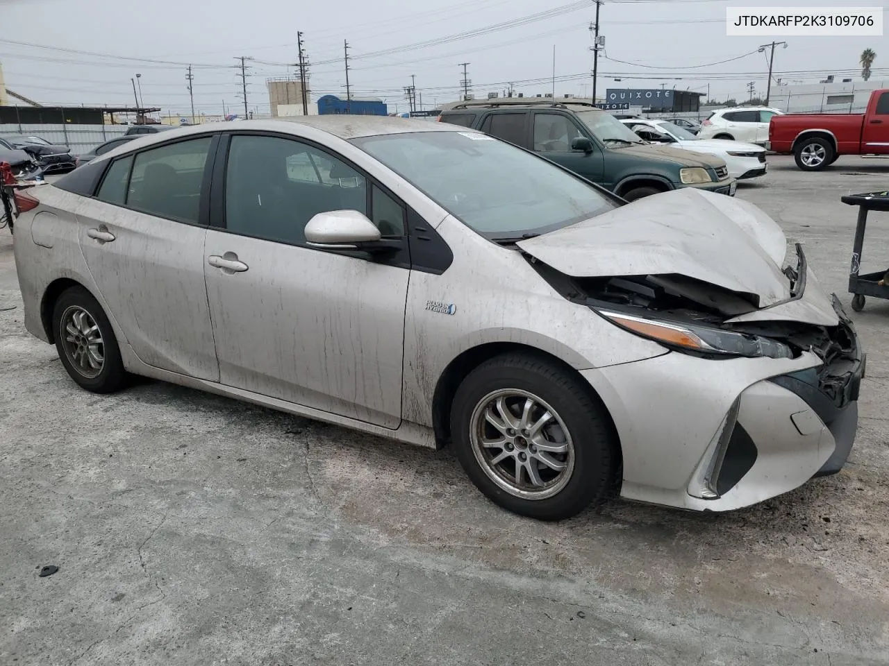 2019 Toyota Prius Prime VIN: JTDKARFP2K3109706 Lot: 76306864