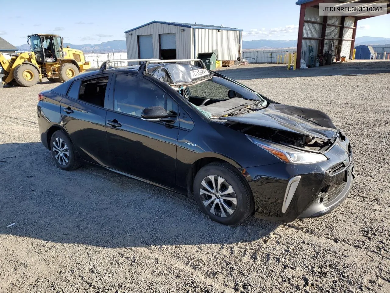 2019 Toyota Prius VIN: JTDL9RFU3K3010363 Lot: 76755924