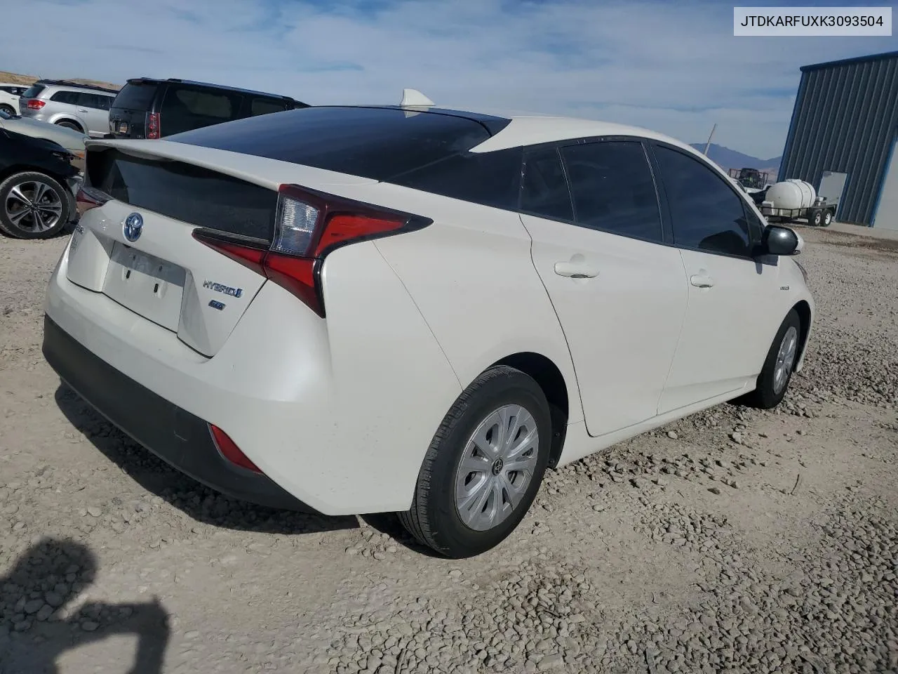 JTDKARFUXK3093504 2019 Toyota Prius