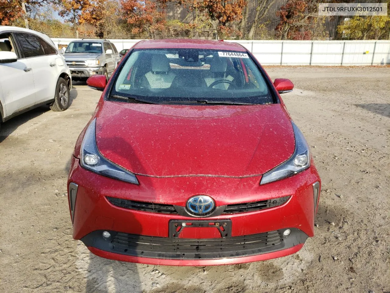 JTDL9RFUXK3012501 2019 Toyota Prius