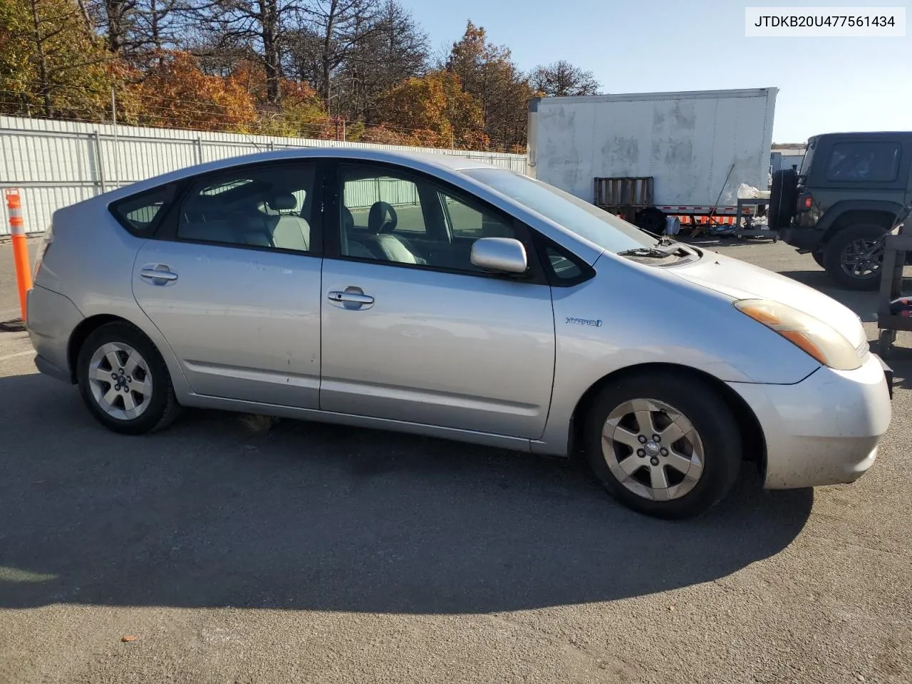 2019 Toyota Prius VIN: JTDKB20U477561434 Lot: 77710324