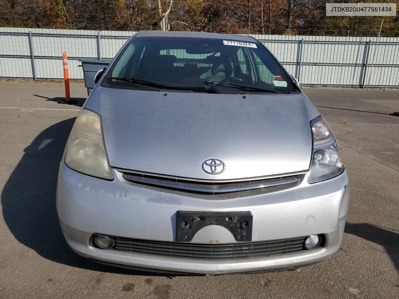 2019 Toyota Prius VIN: JTDKB20U477561434 Lot: 77710324