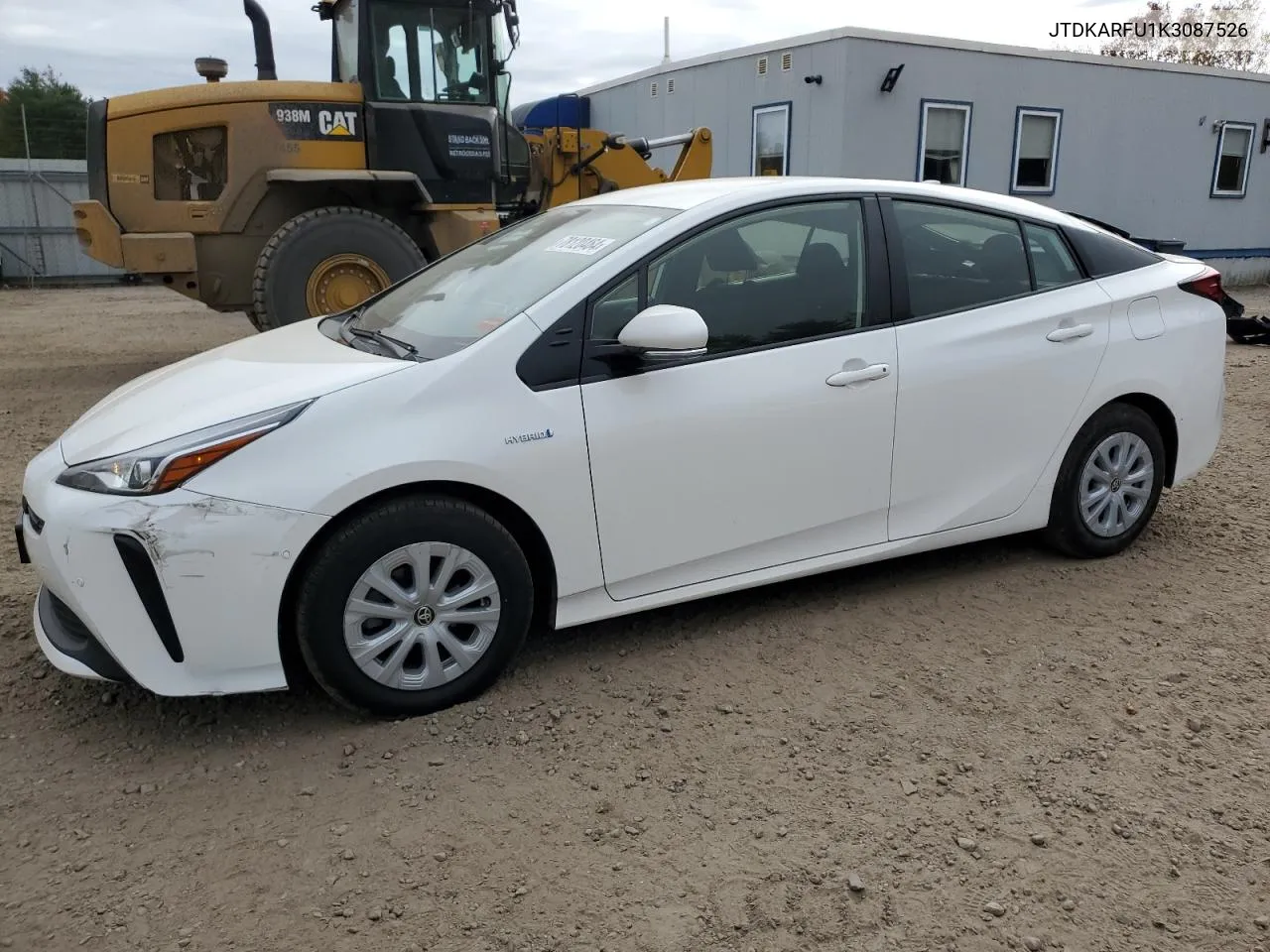 2019 Toyota Prius VIN: JTDKARFU1K3087526 Lot: 78120464