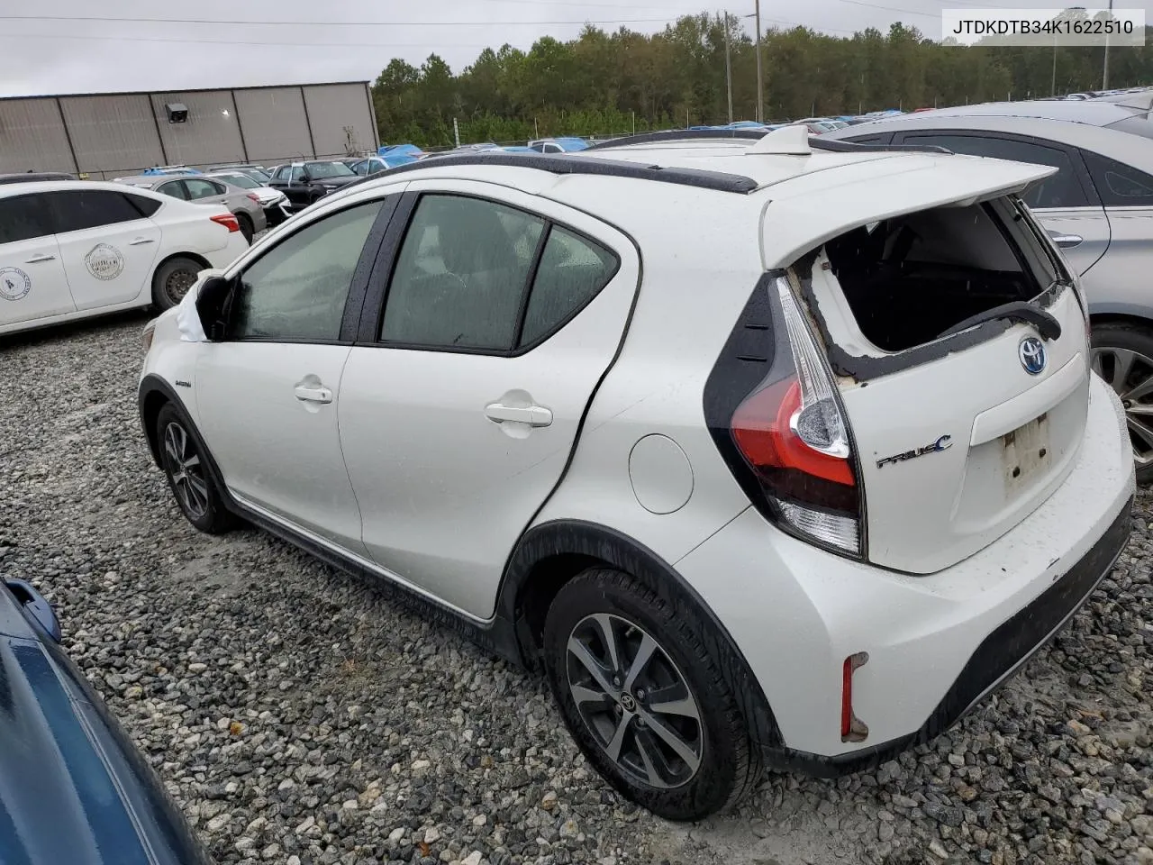 2019 Toyota Prius C VIN: JTDKDTB34K1622510 Lot: 78647714