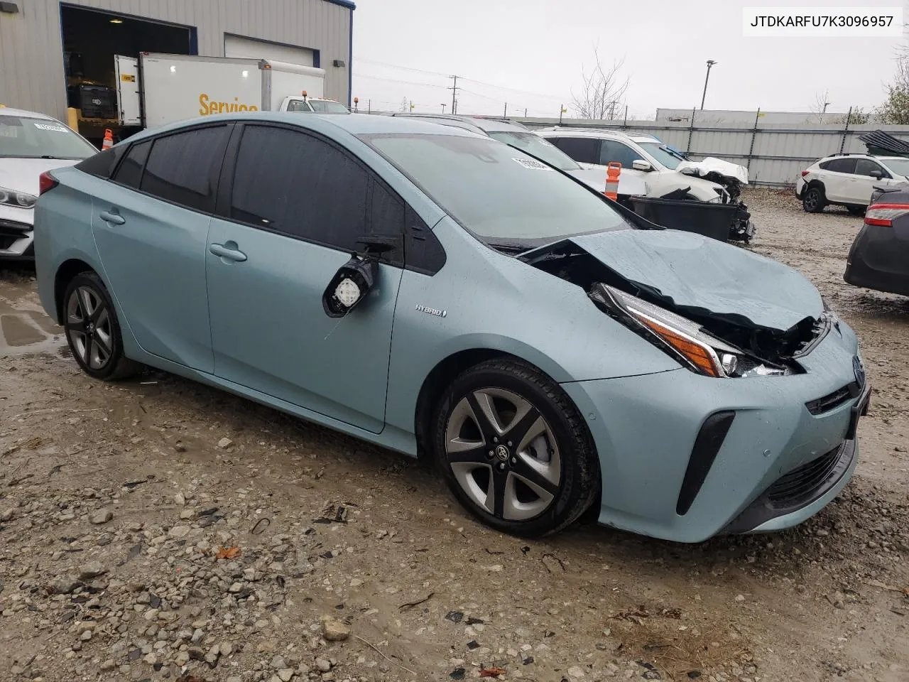 2019 Toyota Prius VIN: JTDKARFU7K3096957 Lot: 79182924