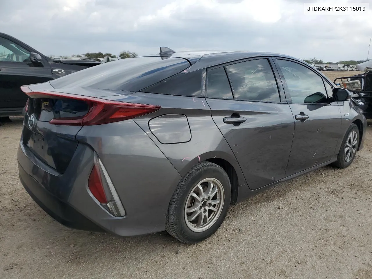 2019 Toyota Prius Prime VIN: JTDKARFP2K3115019 Lot: 79236274