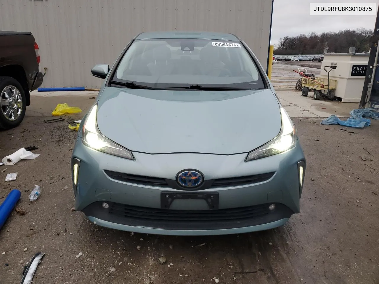 2019 Toyota Prius VIN: JTDL9RFU8K3010875 Lot: 80584474