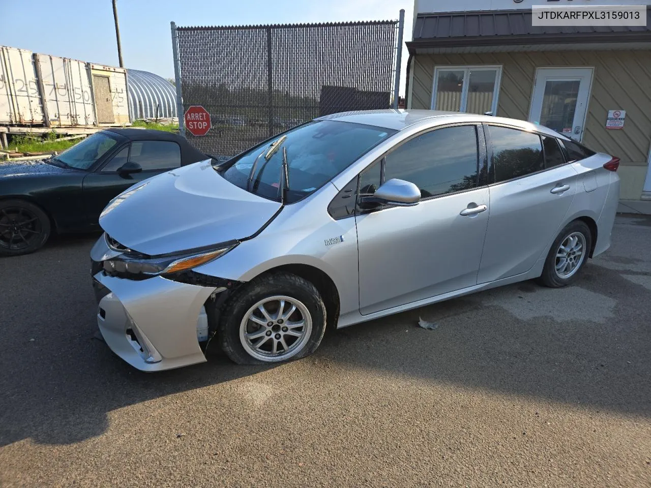 2020 Toyota Prius Prime Le VIN: JTDKARFPXL3159013 Lot: 57941294