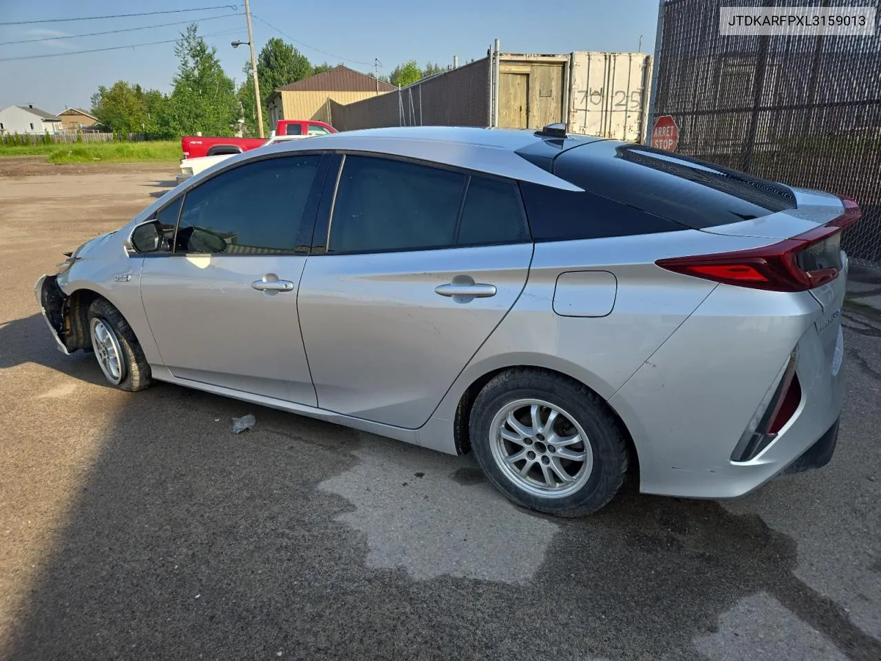 2020 Toyota Prius Prime Le VIN: JTDKARFPXL3159013 Lot: 57941294