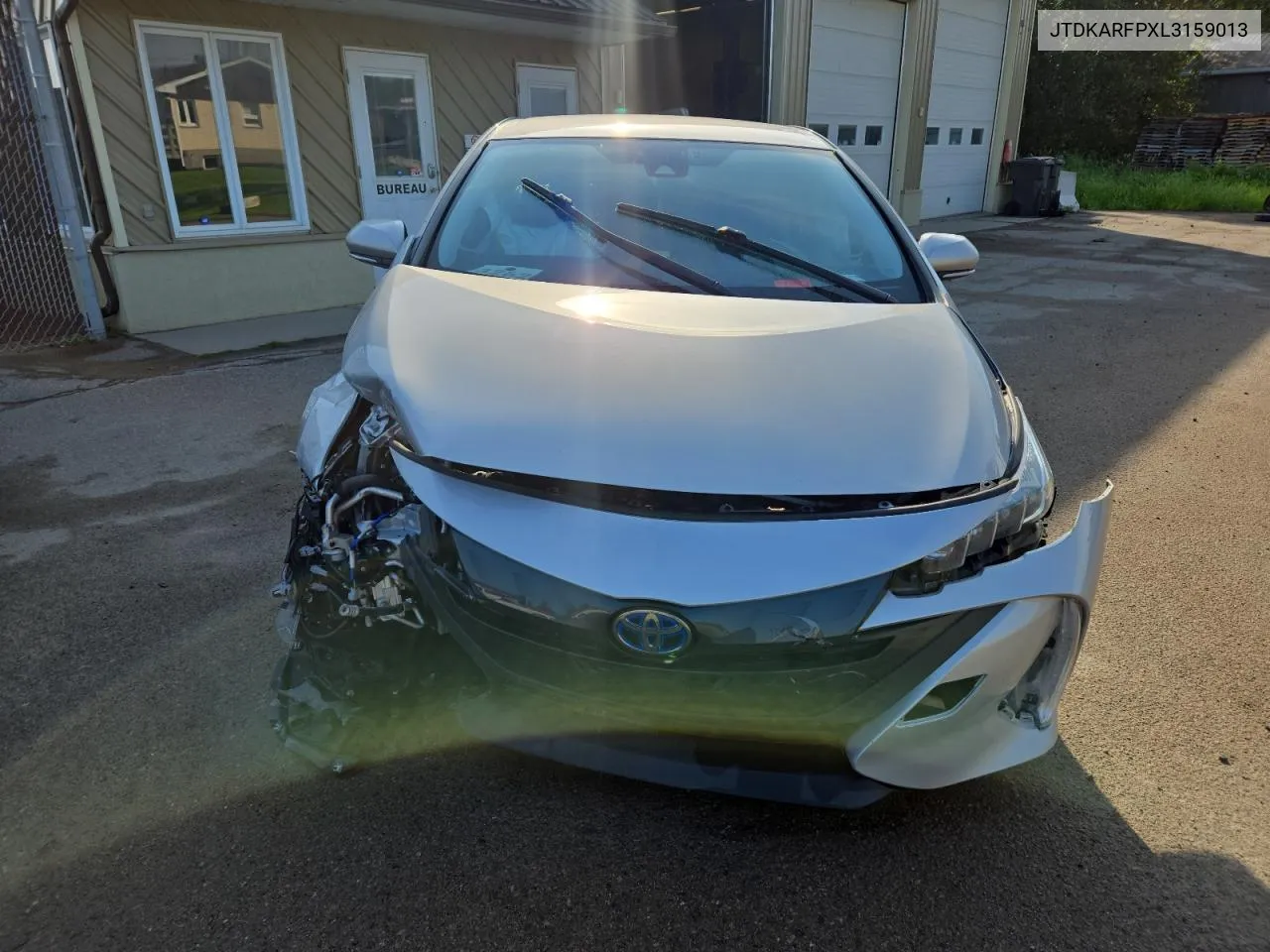 2020 Toyota Prius Prime Le VIN: JTDKARFPXL3159013 Lot: 57941294