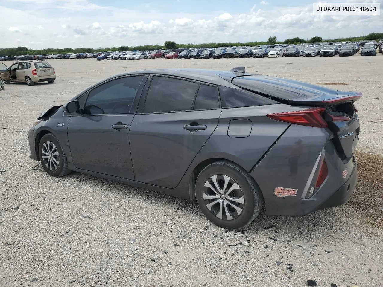 2020 Toyota Prius Prime Le VIN: JTDKARFP0L3148604 Lot: 62479644