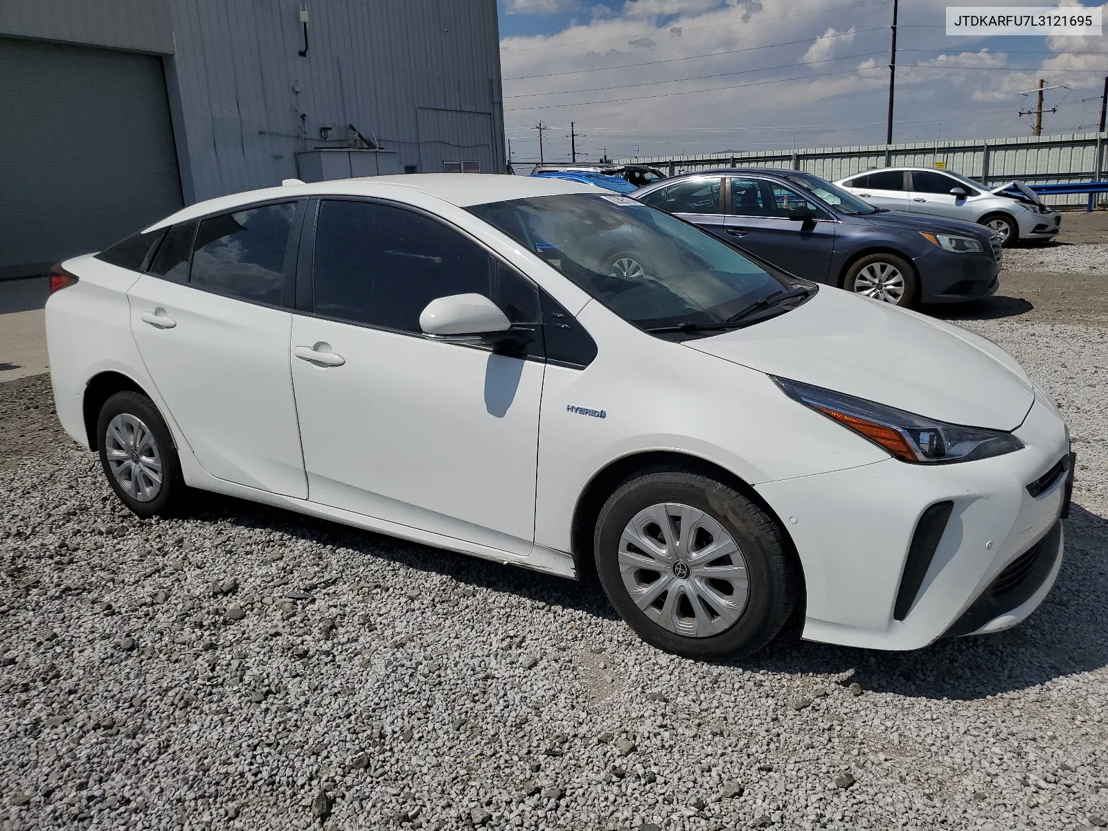 2020 Toyota Prius L VIN: JTDKARFU7L3121695 Lot: 63395154