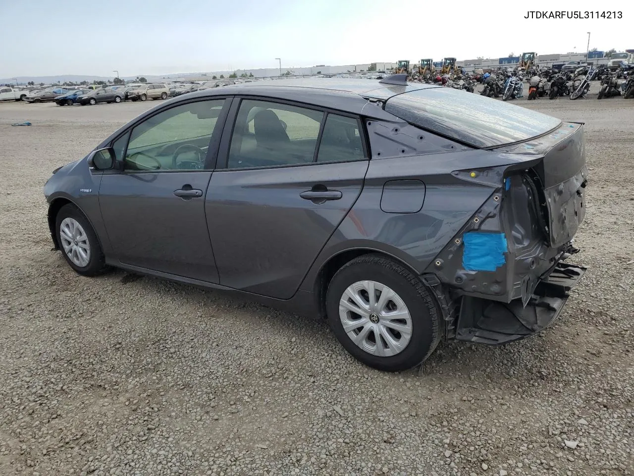 2020 Toyota Prius L VIN: JTDKARFU5L3114213 Lot: 64192764