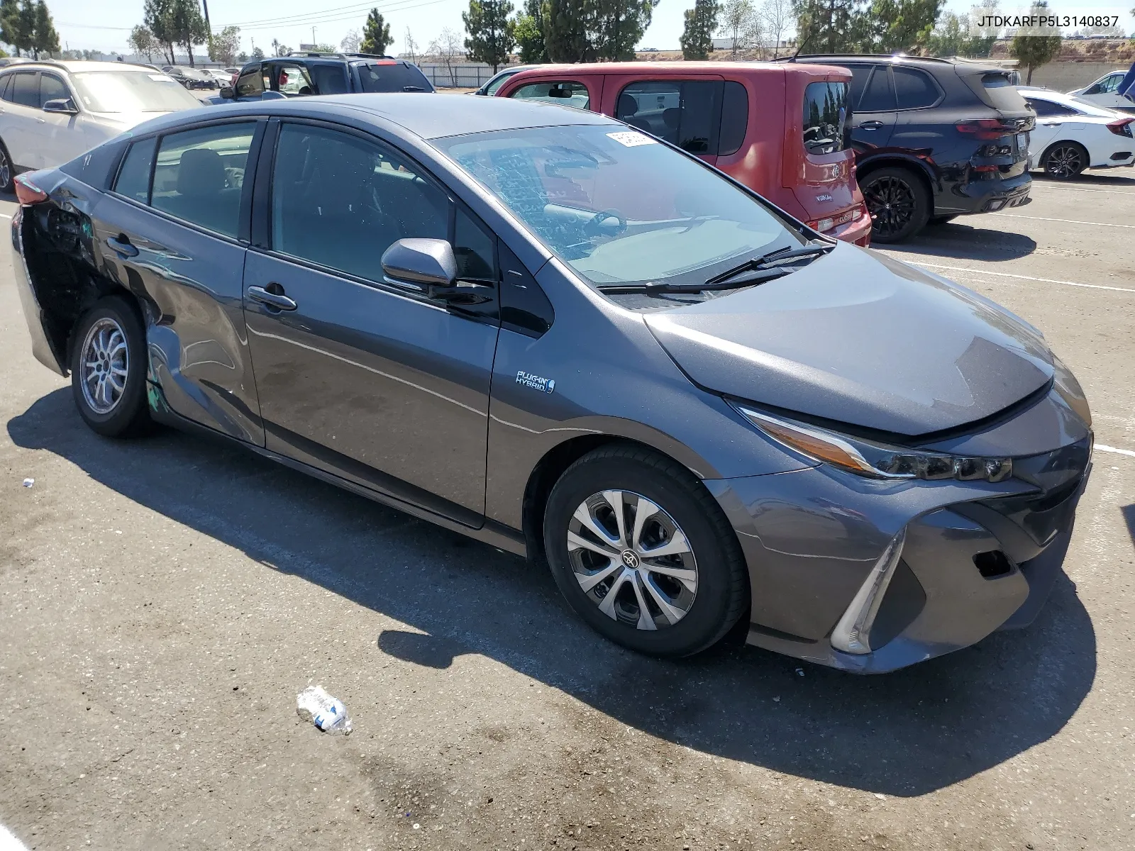 JTDKARFP5L3140837 2020 Toyota Prius Prime Le