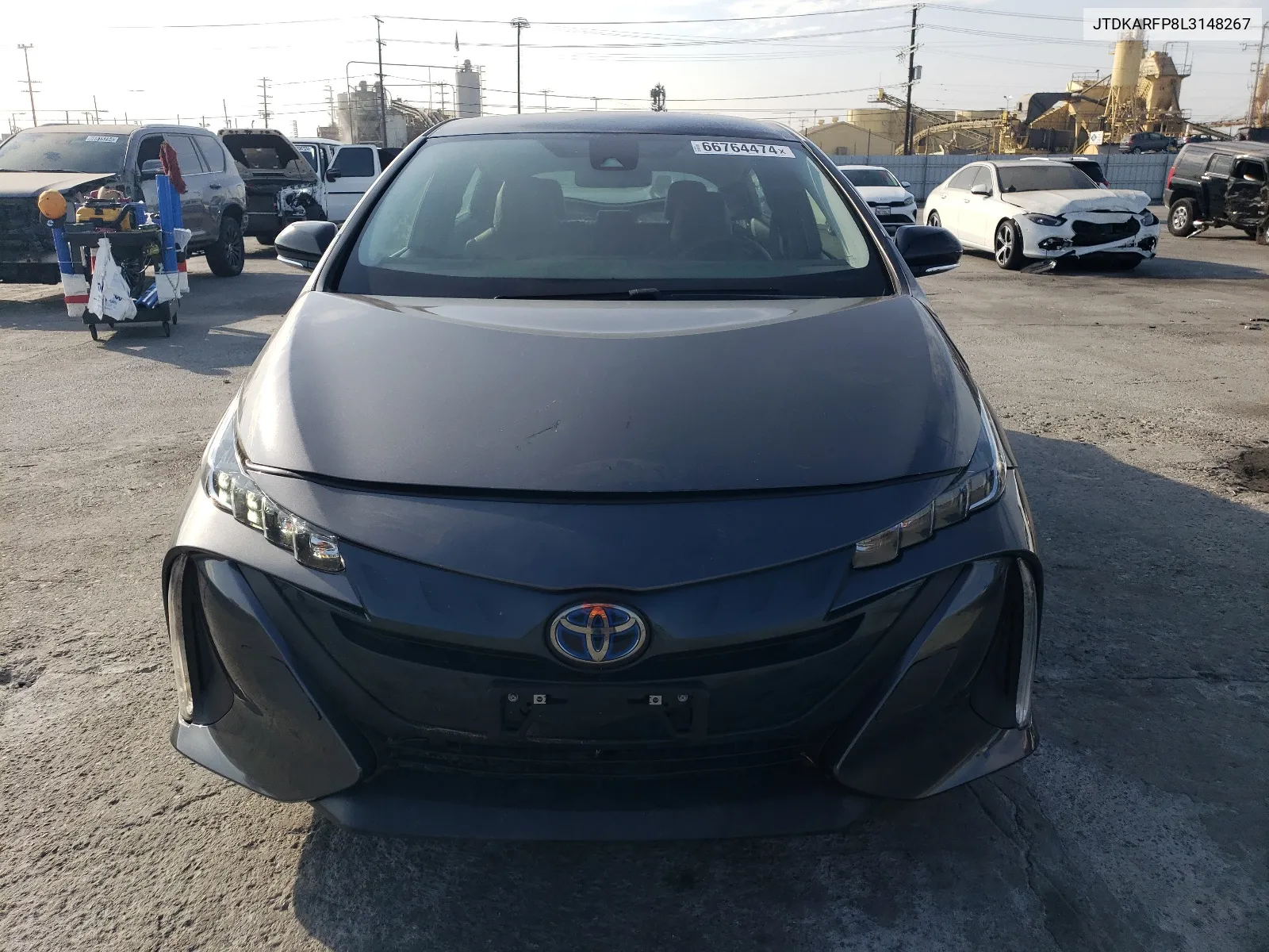 2020 Toyota Prius Prime Le VIN: JTDKARFP8L3148267 Lot: 66764474