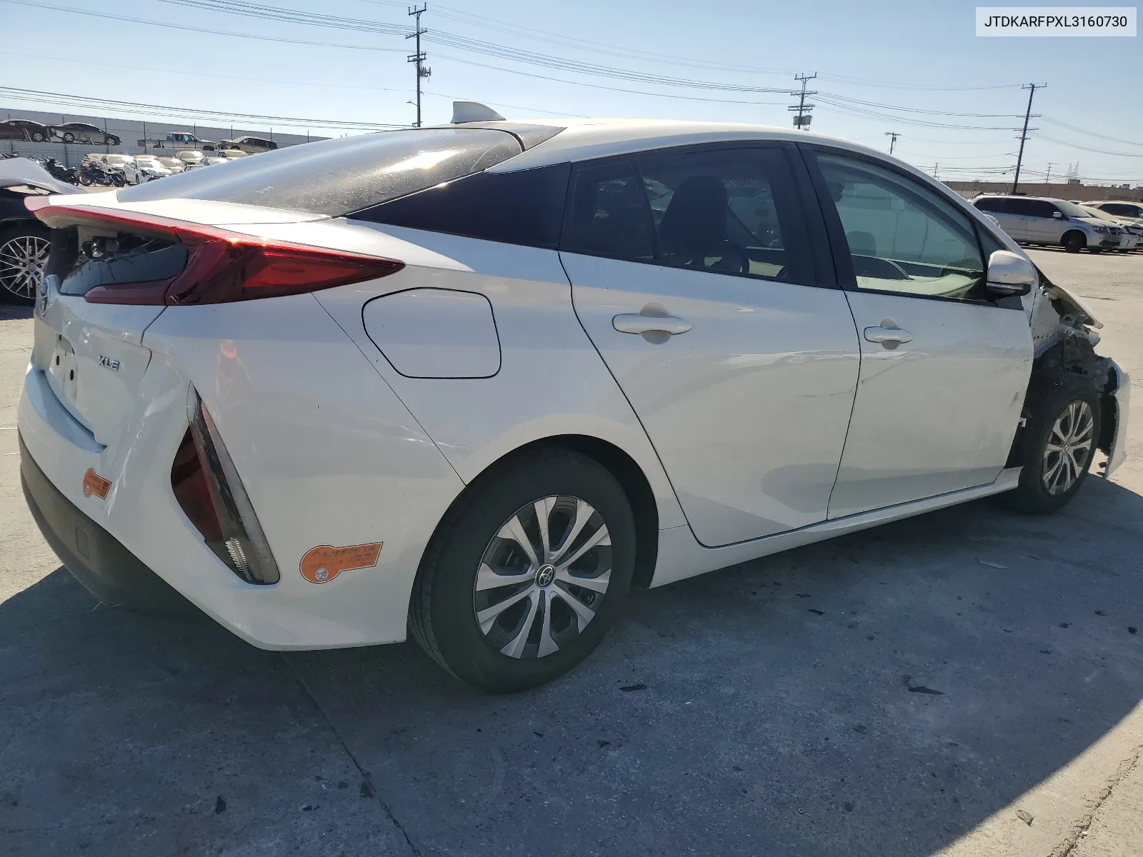 JTDKARFPXL3160730 2020 Toyota Prius Prime Le