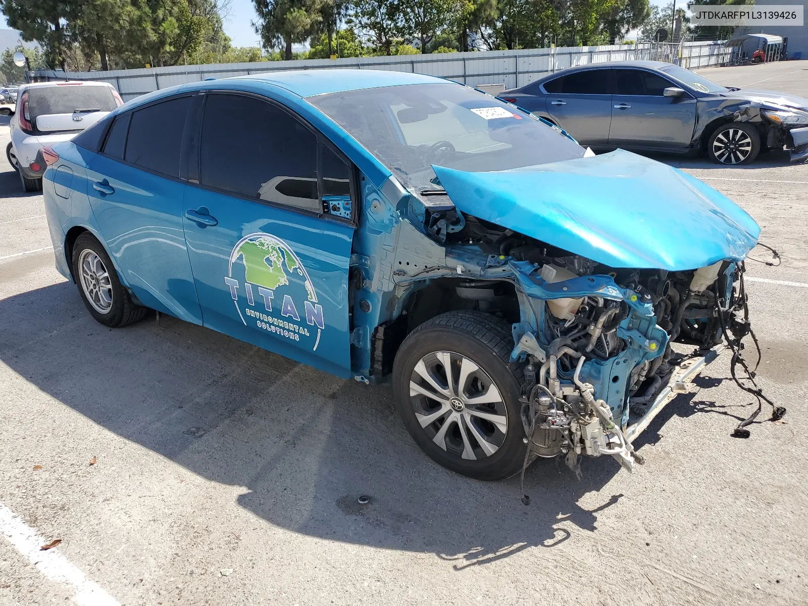 JTDKARFP1L3139426 2020 Toyota Prius Prime Le