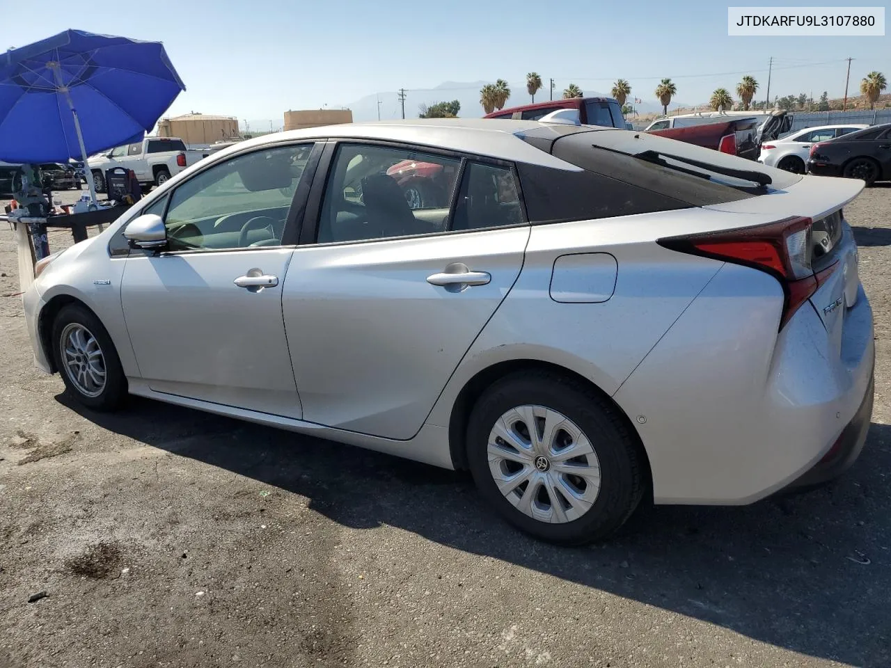 2020 Toyota Prius L VIN: JTDKARFU9L3107880 Lot: 67897894