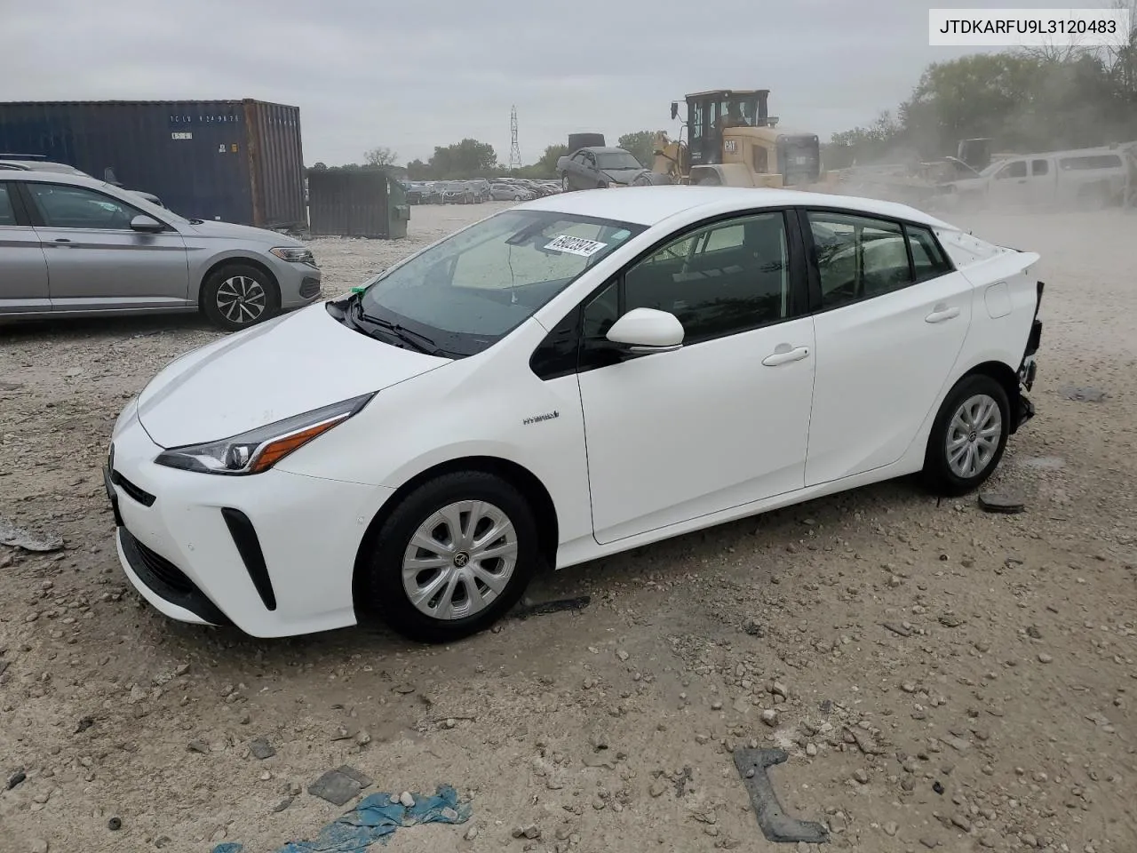 JTDKARFU9L3120483 2020 Toyota Prius L