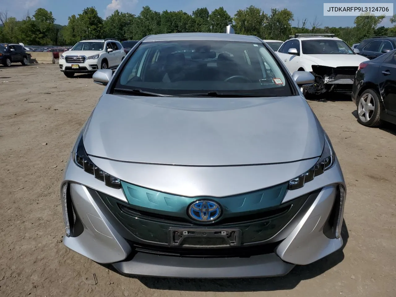 2020 Toyota Prius Prime Le VIN: JTDKARFP9L3124706 Lot: 69028054