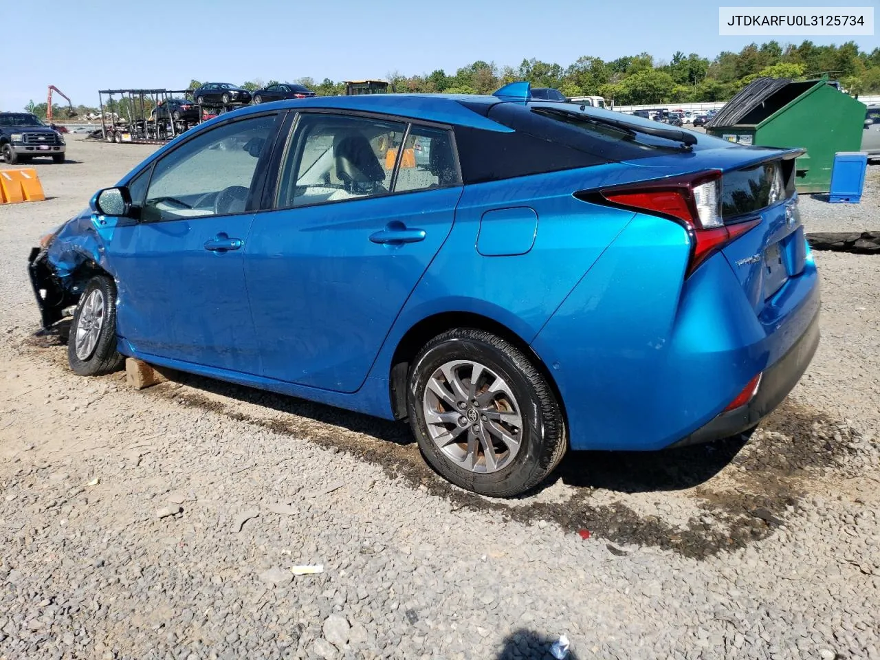 JTDKARFU0L3125734 2020 Toyota Prius L