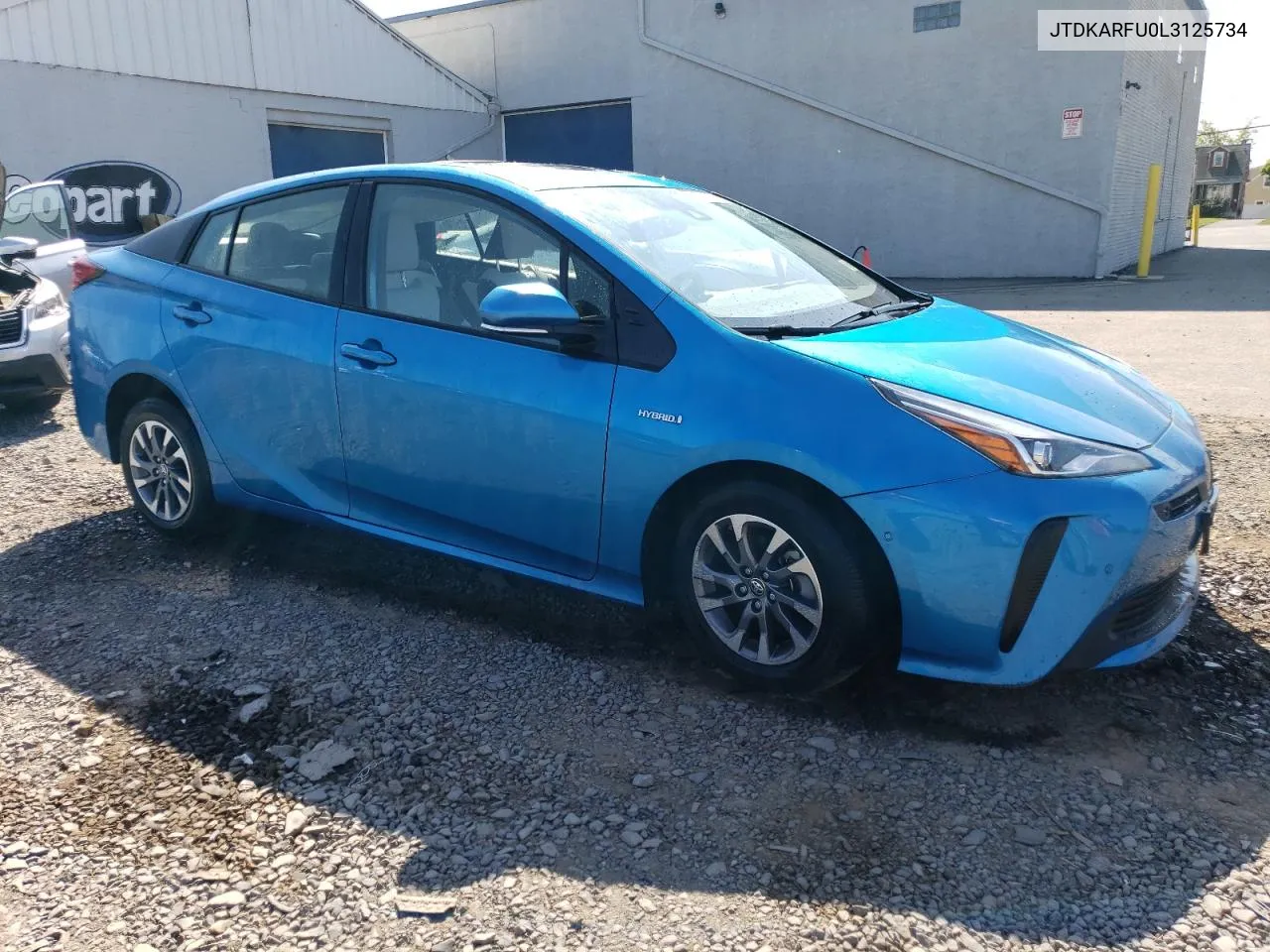 JTDKARFU0L3125734 2020 Toyota Prius L