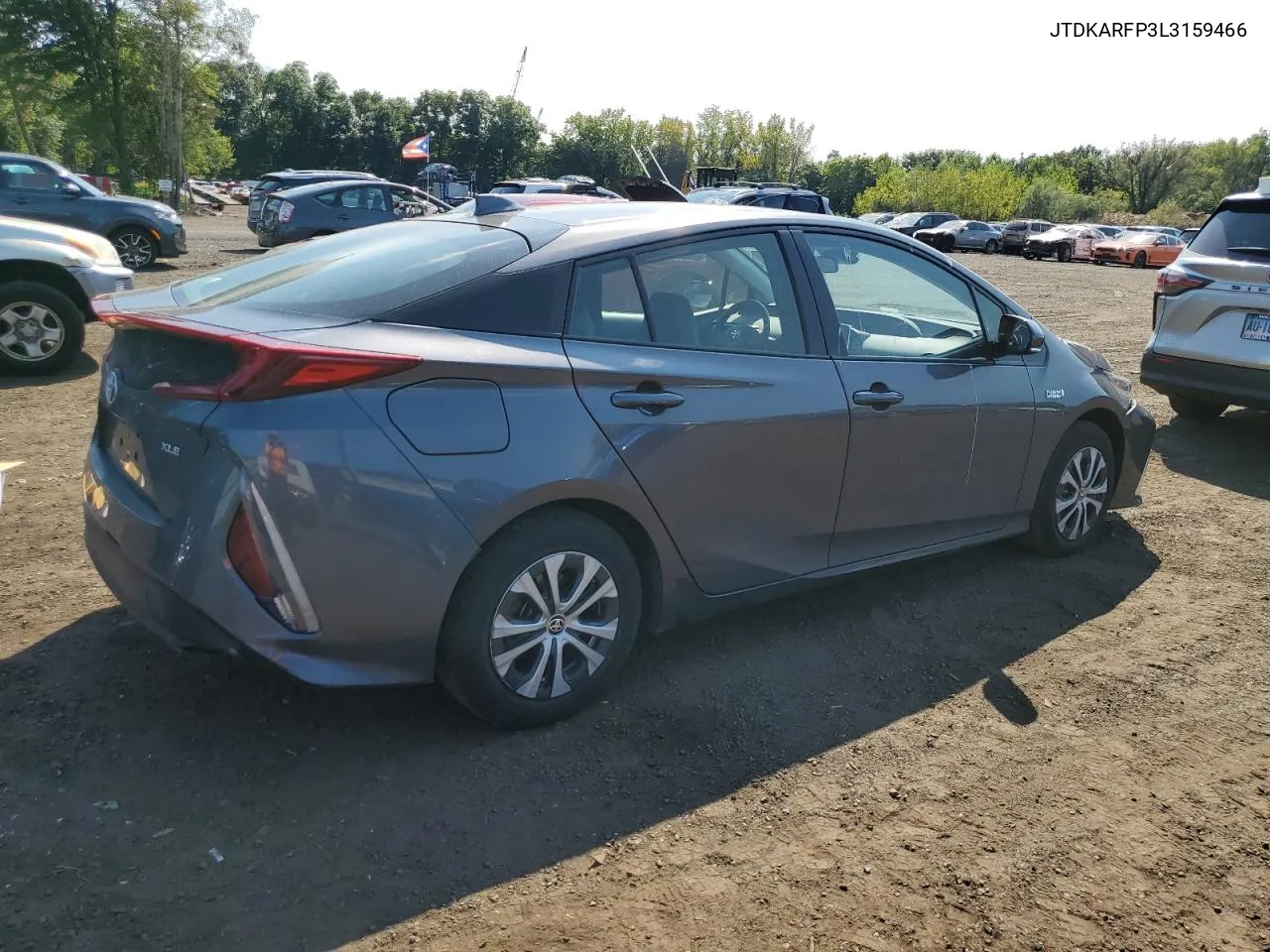 JTDKARFP3L3159466 2020 Toyota Prius Prime Le