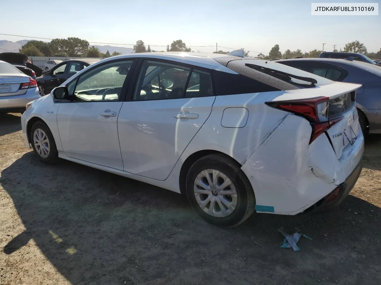 JTDKARFU8L3110169 2020 Toyota Prius L