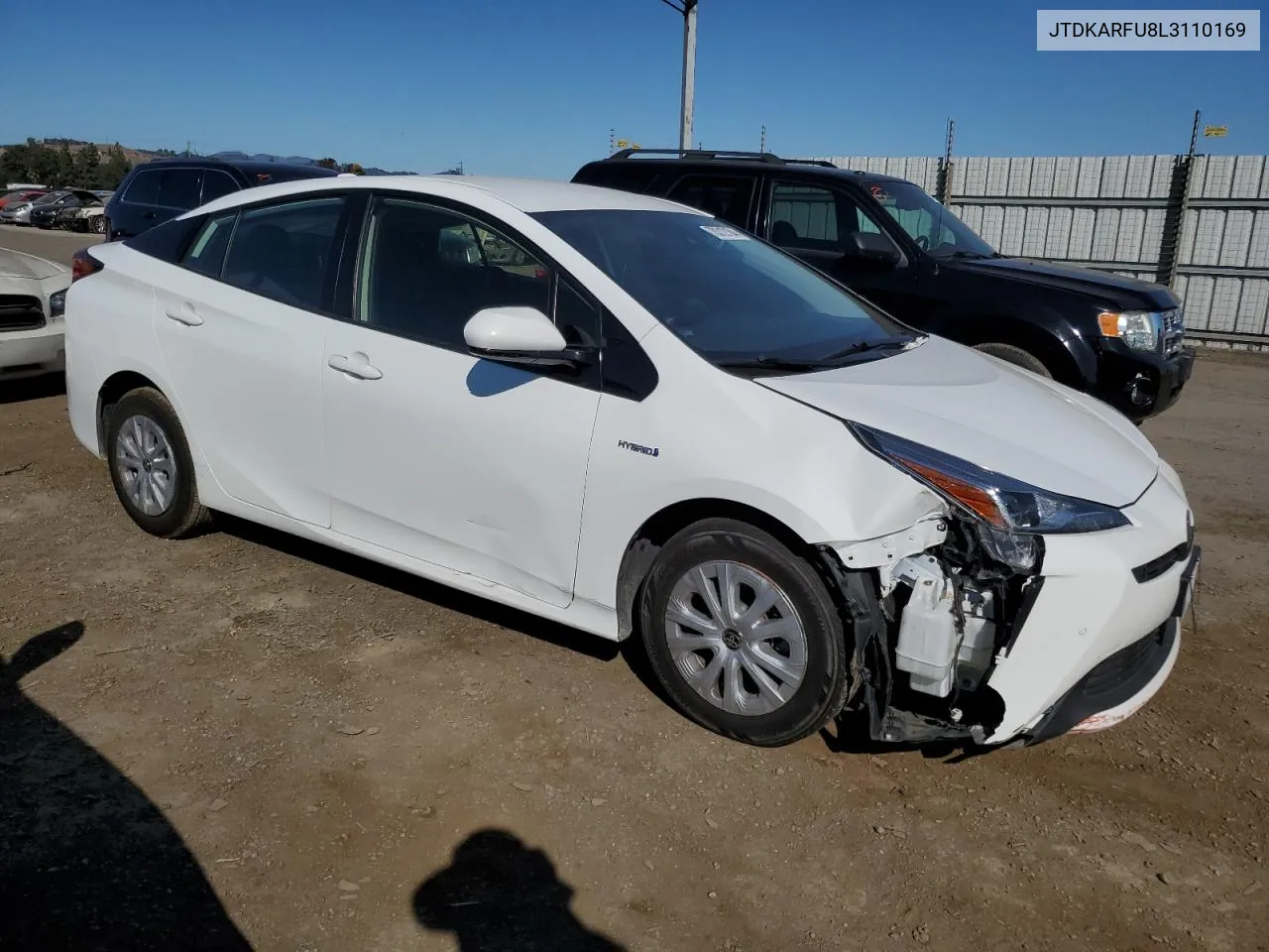 JTDKARFU8L3110169 2020 Toyota Prius L