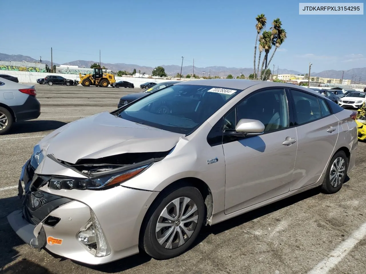 JTDKARFPXL3154295 2020 Toyota Prius Prime Le