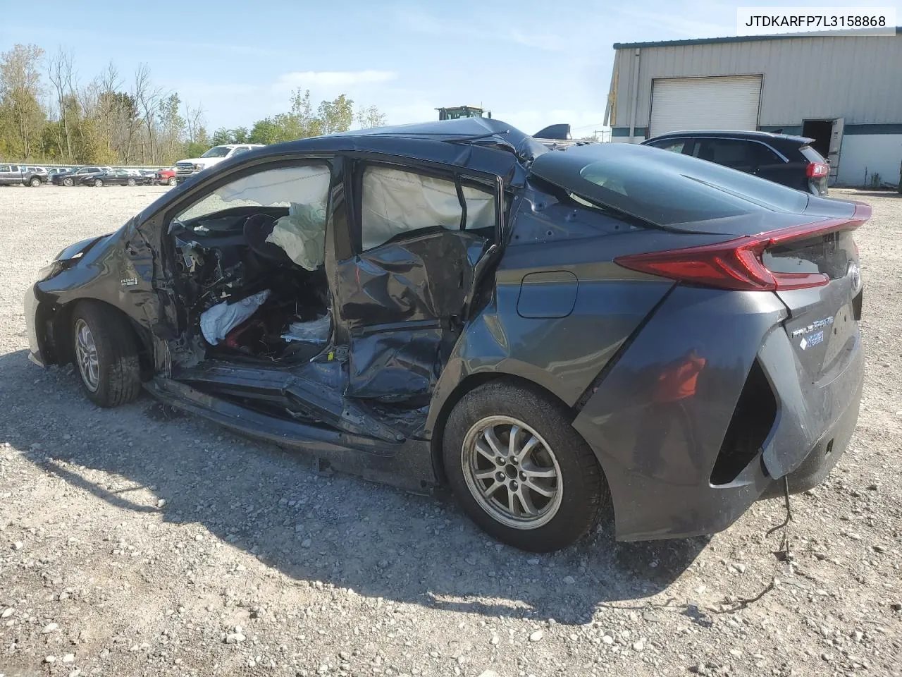 2020 Toyota Prius Prime Le VIN: JTDKARFP7L3158868 Lot: 70395784