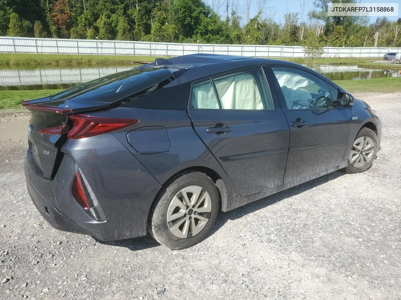 2020 Toyota Prius Prime Le VIN: JTDKARFP7L3158868 Lot: 70395784