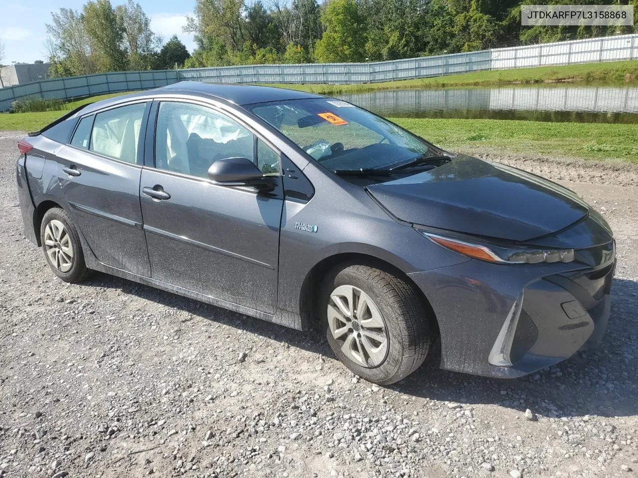 2020 Toyota Prius Prime Le VIN: JTDKARFP7L3158868 Lot: 70395784