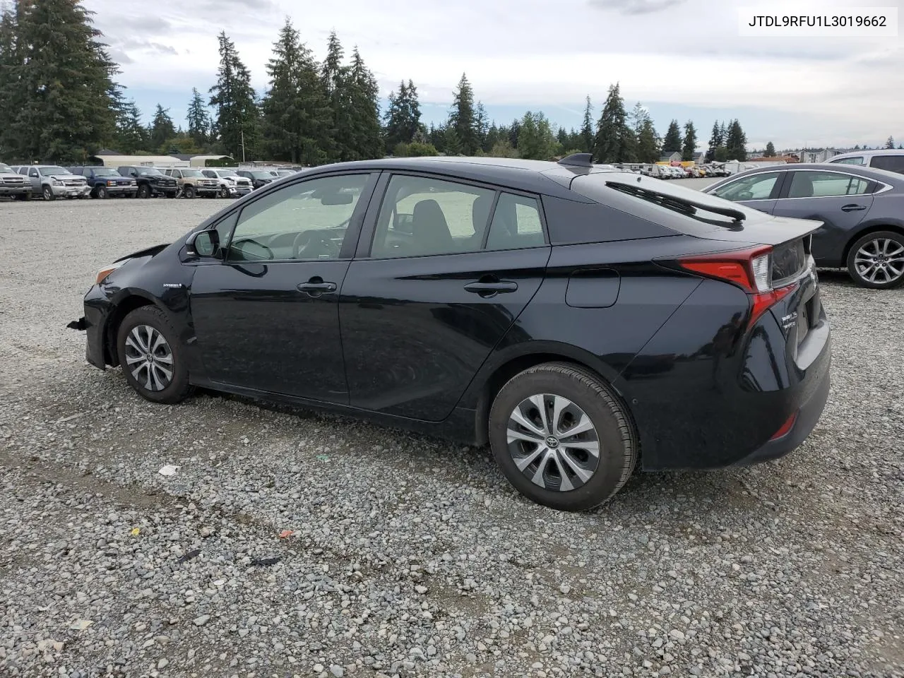 2020 Toyota Prius Le VIN: JTDL9RFU1L3019662 Lot: 70830984