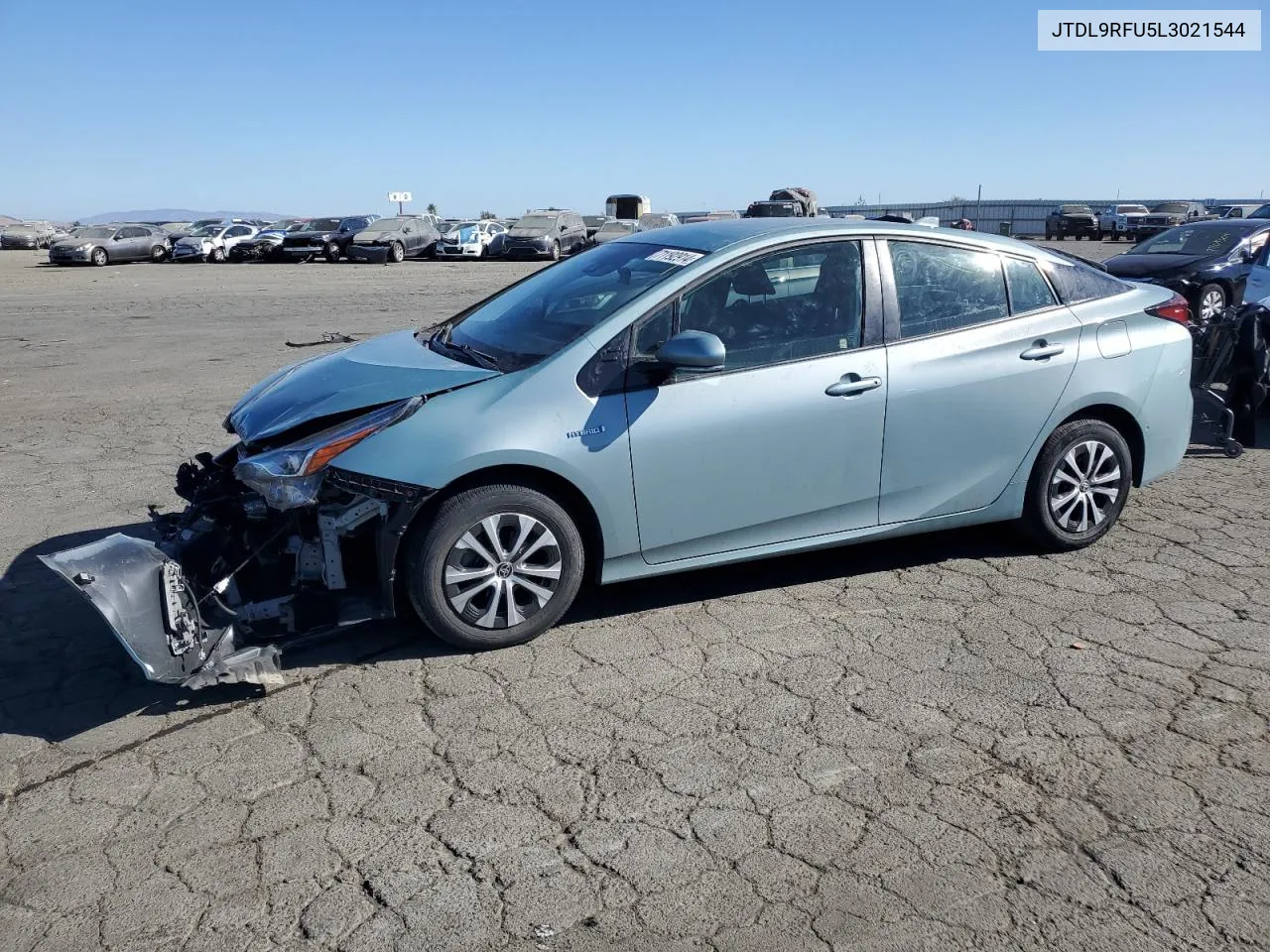 2020 Toyota Prius Le VIN: JTDL9RFU5L3021544 Lot: 71192914