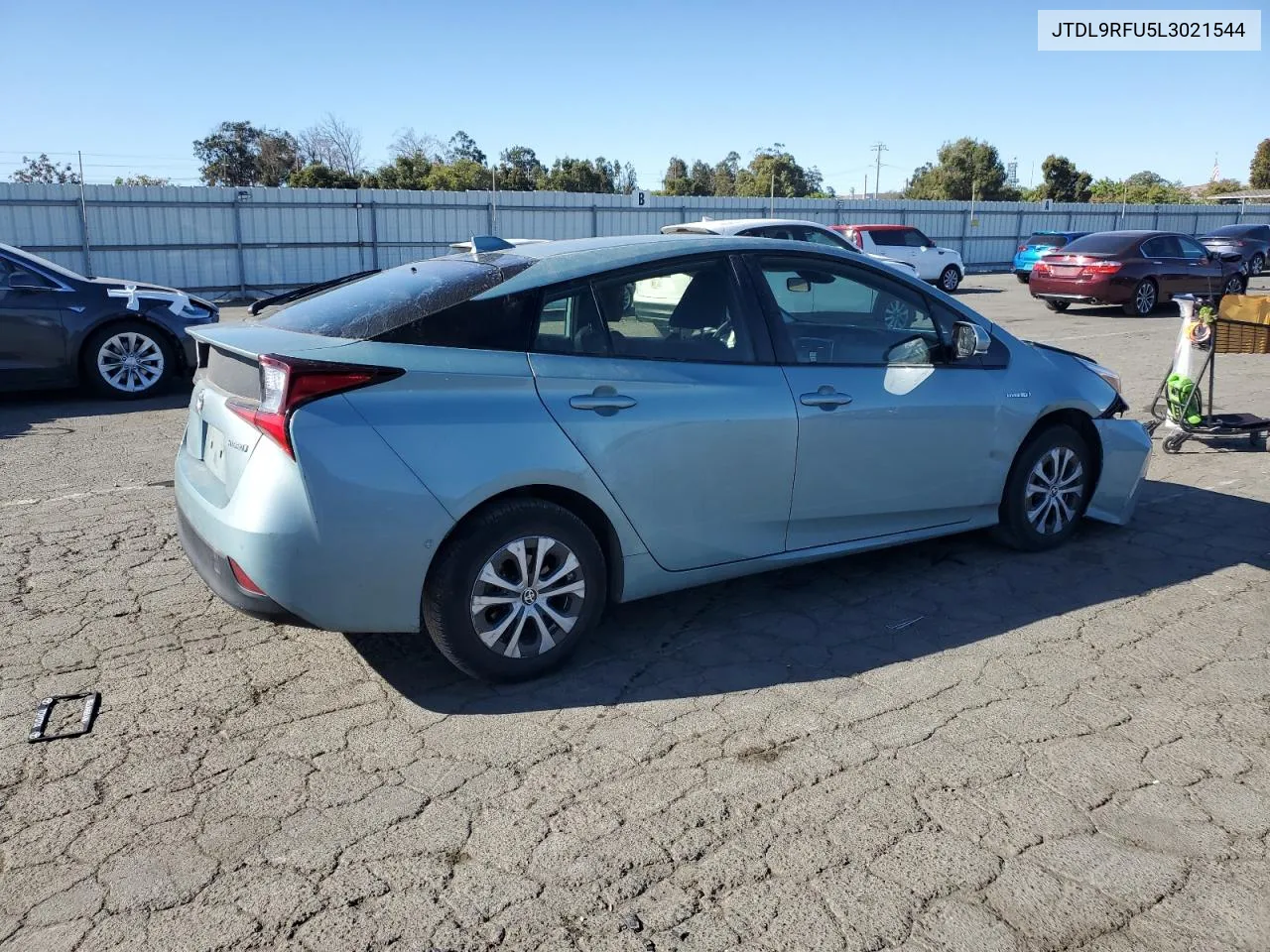 2020 Toyota Prius Le VIN: JTDL9RFU5L3021544 Lot: 71192914