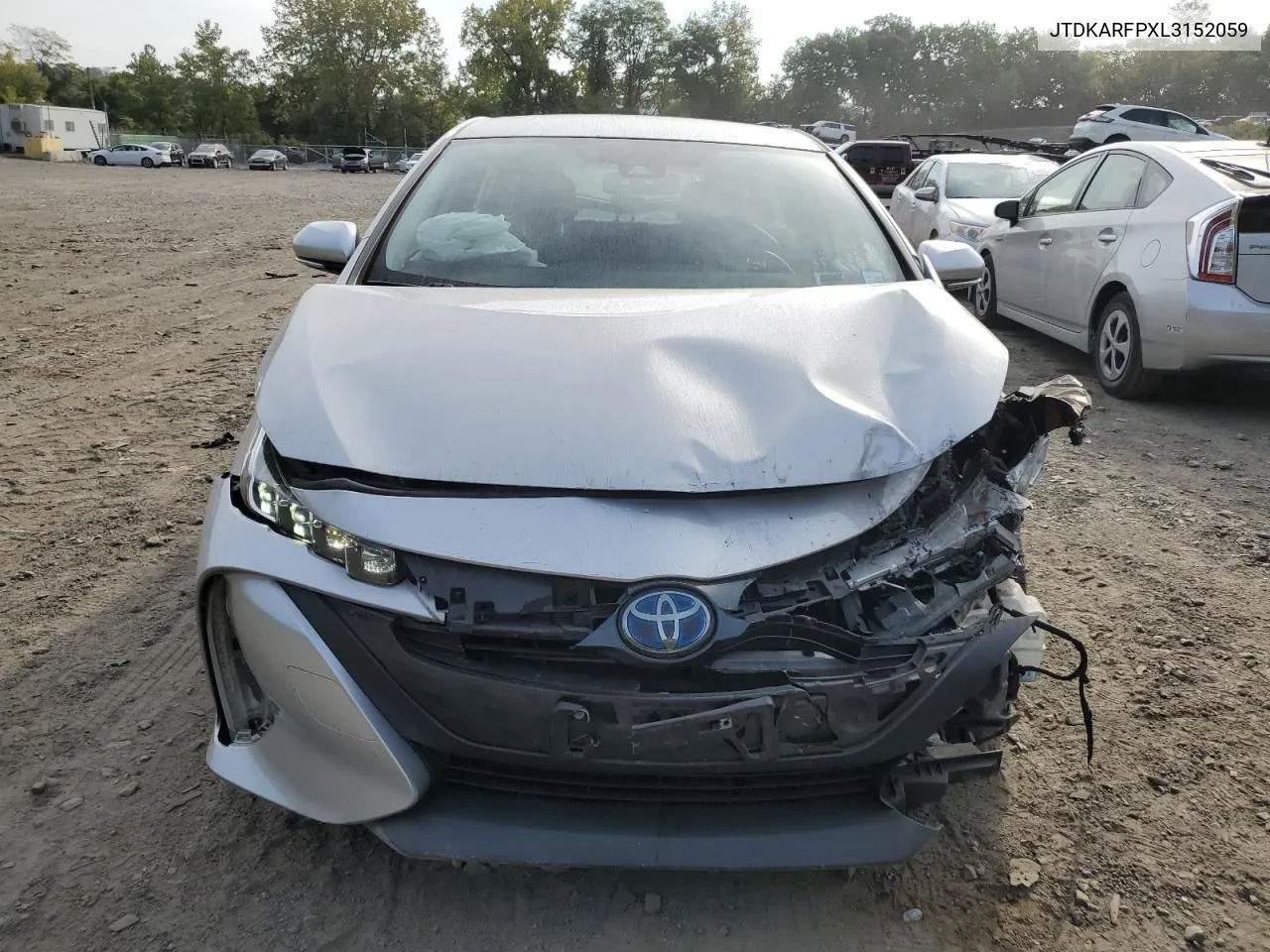 2020 Toyota Prius Prime Le VIN: JTDKARFPXL3152059 Lot: 71276194